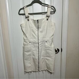 PISTOLA White Denim Nina Dress Women’s Medium